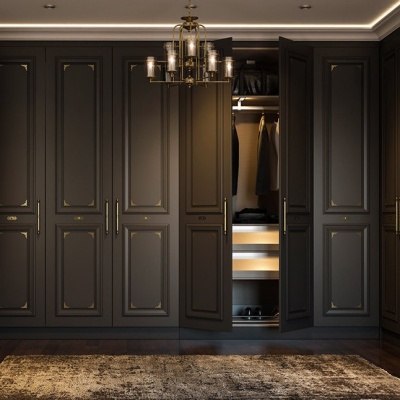 Tủ âm tường tân cổ điển